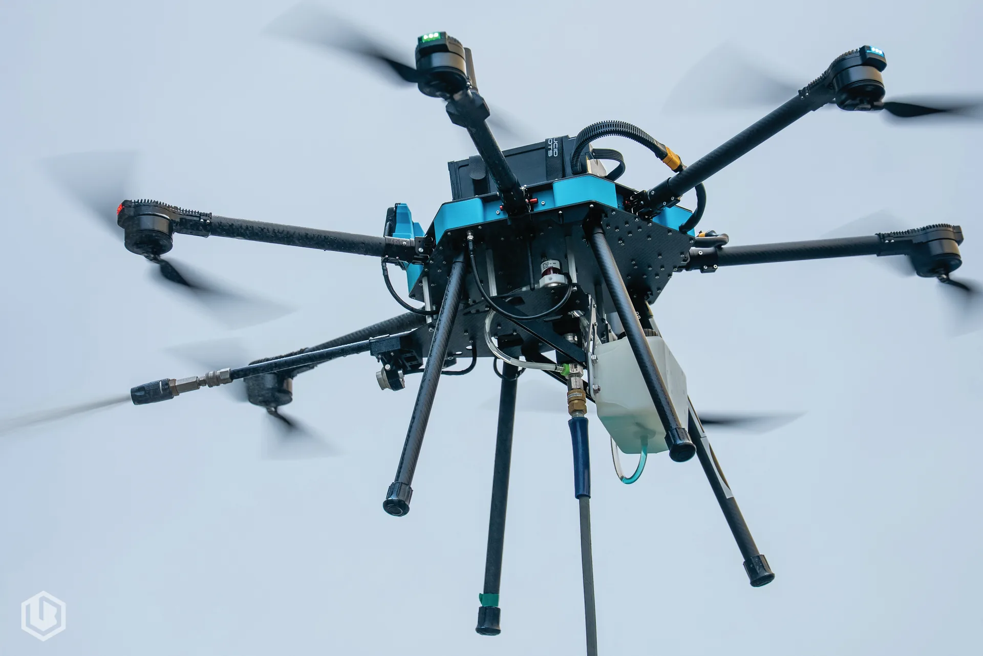 Sherpa drone in flight for aerial inspections